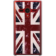 203SH-YCM2P0618-78 [SoftBank 203SH AQUOS PHONE Xx用 カバー  ユニオンジャックコレクションビンテージカラーズ♯10アリゾナレッド]