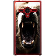 203SH-YCM2P0652-78 [SoftBank 203SH AQUOS PHONE Xx用 カバー  PictureCollectionsCryoftheBearアタックベア]