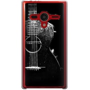203SH-YCM2P0662-78 [SoftBank 203SH AQUOS PHONE Xx用 カバー  PictureCollectionsネバダギターダークネス]