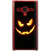 203SH-YCM2P0704-78 [SoftBank 203SH AQUOS PHONE Xx用 カバー  ハロウィンパンプキンブラックナイツ]
