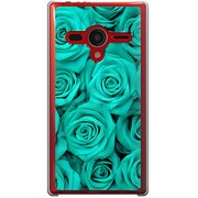 203SH-YCM2P0717-78 [SoftBank 203SH AQUOS PHONE Xx用 カバー  ザ・ローズグリーン]