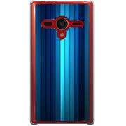 203SH-YCM2P0724-78 [SoftBank 203SH AQUOS PHONE Xx用 カバー  リフレクショングラフィックスブルー]