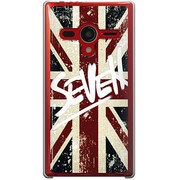 203SH-YCM2P0777-78 [SoftBank 203SH AQUOS PHONE Xx用 カバー  UnionJackSEVEN]