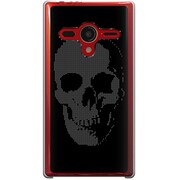 203SH-YCM2P0780-78 [SoftBank 203SH AQUOS PHONE Xx用 カバー  SkullBullittD]