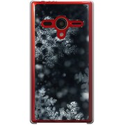 203SH-YCM2P0786-78 [SoftBank 203SH AQUOS PHONE Xx用 カバー  PictureCollections雪の結晶]
