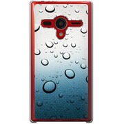 203SH-YCM2P0789-78 [SoftBank 203SH AQUOS PHONE Xx用 カバー  PictureCollections蒼の水滴]