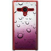 203SH-YCM2P0790-78 [SoftBank 203SH AQUOS PHONE Xx用 カバー  PictureCollections紅の水滴]