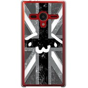 203SH-YCM2P0800-78 [SoftBank 203SH AQUOS PHONE Xx用 カバー  UnionJackPunkショボーン]