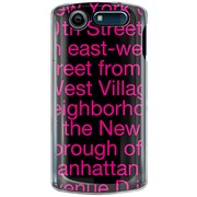101N-YCM2P0002-78 [SoftBank 101N MEDIAS CH用 カバー NewYorkTypographyピンク]
