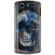 101N-YCM2P0093-78 [SoftBank 101N MEDIAS CH用 カバー スカルローズクロス]
