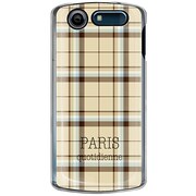 101N-YCM2P0128-78 [SoftBank 101N MEDIAS CH用 カバー チェック柄コレクションParis]