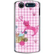 101N-YCM2P0216-78 [SoftBank 101N MEDIAS CH用 カバー ネコちゃんのいたずら]