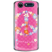 101N-YCM2P0248-78 [SoftBank 101N MEDIAS CH用 カバー ピース＆ラブフラワー]