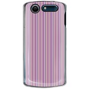 101N-YCM2P0271-78 [SoftBank 101N MEDIAS CH用 カバー StripePatternパープル]