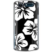 101N-YCM2P0389-78 [SoftBank 101N MEDIAS CH用 カバー ビッグハイビスカス]