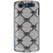 101N-YCM2P0409-78 [SoftBank 101N MEDIAS CH用 カバー ゴシックレース柄ブラック]