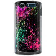101N-YCM2P0447-78 [SoftBank 101N MEDIAS CH用 カバー SmashPaintGraphics-HotPink]