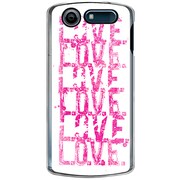 101N-YCM2P0470-78 [SoftBank 101N MEDIAS CH用 カバー LOVE.LOVE.LOVE.TheWhite]