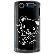 101N-YCM2P0481-78 [SoftBank 101N MEDIAS CH用 カバー MELOICMAメロイックマMELOICMA＆Guitar-Black]
