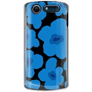SoftBank 101N MEDIAS CH用 カバー ルーズフラワーコレクションシルエットカラーズ♯80ペルージャブルー 101N-YCM2P0631-78