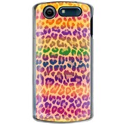 101N-YCM2P0640-78 [SoftBank 101N MEDIAS CH用 カバー ヒョウ柄パッションカラーズ♯20サバンナレインボー]