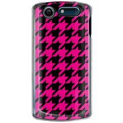 101N-YCM2P0750-78 [SoftBank 101N MEDIAS CH用 カバー 千鳥格子デザインA-BIGPink]