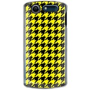 101N-YCM2P0753-78 [SoftBank 101N MEDIAS CH用 カバー 千鳥格子デザインA-Yellow]
