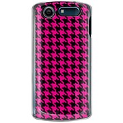 101N-YCM2P0754-78 [SoftBank 101N MEDIAS CH用 カバー 千鳥格子デザインドットB-Pink]