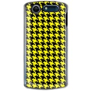 101N-YCM2P0755-78 [SoftBank 101N MEDIAS CH用 カバー 千鳥格子デザインドットB-Yellow]