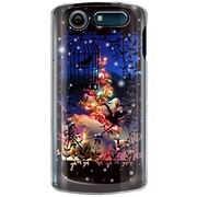 101N-YCM2P0785-78 [SoftBank 101N MEDIAS CH用 カバー FramePictureCollectionsホワイトクリスマス]