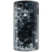 101N-YCM2P0786-78 [SoftBank 101N MEDIAS CH用 カバー PictureCollections雪の結晶]