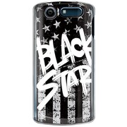 101N-YCM2P0795-78 [SoftBank 101N MEDIAS CH用 カバー BlackAmericanBLACKSTAR]