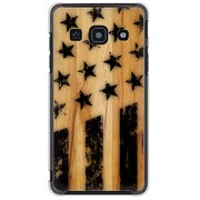 204HW-YCM2P0310-78 [SoftBank 204HW用 カバー AmericanFlagWoodBurn]