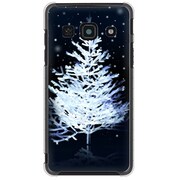 204HW-YCM2P0677-78 [SoftBank 204HW用 カバー スノークリスマスツリー]