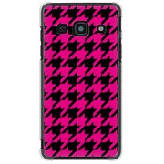 204HW-YCM2P0750-78 [SoftBank 204HW用 カバー 千鳥格子デザインA-BIGPink]