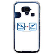 SoftBank 204SH用 カバー AIR-LineシリーズタッチダウンGo！ 204SH-YCM2P0260-78
