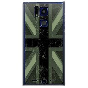 SoftBank 101F用 カバー ユニオンジャックコレクショングレーカラーズ♯50ダークグリーン 101F-YCM2P0605-78