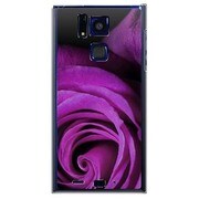 SoftBank 101F用 カバー ダークエレガンスローズパープル 101F-YCM2P0658-78