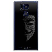 SoftBank 101F用 カバー アノニマスフェイスAワールドワード 101F-YCM2P0670-78