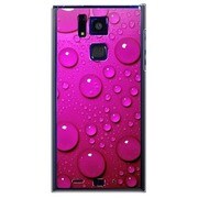 SoftBank 101F用 カバー ウォーターパネルグラフィックピンク 101F-YCM2P0702-78