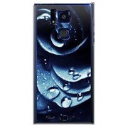 SoftBank 101F用 カバー ウォーターローズクラシックデザインブルー 101F-YCM2P0765-78
