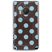 101P-YCM2P0014-78 [SoftBank 101P LUMIX Phone用 カバー ベビードット・アフタヌーンブルー]