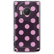 101P-YCM2P0015-78 [SoftBank 101P LUMIX Phone用 カバー ベビードット・アフタヌーンピンク]