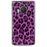 101P-YCM2P0017-78 [SoftBank 101P LUMIX Phone用 カバー ヒョウ柄クラシックパープル]