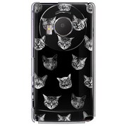 101P-YCM2P0019-78 [SoftBank 101P LUMIX Phone用 カバー キャットドット]
