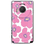 SoftBank 101P LUMIX Phone用 カバー ルーズフラワーコレクションピンク 101P-YCM2P0022-78