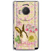 101P-YCM2P0028-78 [SoftBank 101P LUMIX Phone用 カバー フラワーラビット]