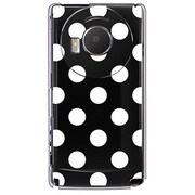 101P-YCM2P0042-78 [SoftBank 101P LUMIX Phone用 カバー DotPatternクラシックブラック]