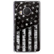 101P-YCM2P0045-78 [SoftBank 101P LUMIX Phone用 カバー ブラックアメリカンフラッグ]