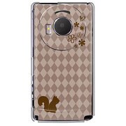 101P-YCM2P0054-78 [SoftBank 101P LUMIX Phone用 カバー ブラウン＆リス]